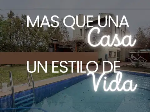 CASA BARRIO LAGUNA AZUL APTO CREDITO GARAGE PILETA