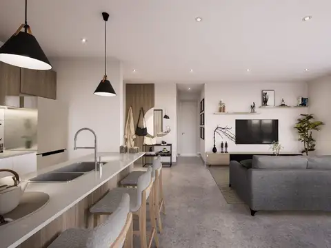 VENTA CONDOMINIO 2 DORM + ESTUDIO EN LA RESERVA