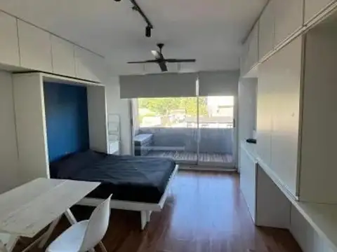 Impecable Monoambiente Amueblado 100%