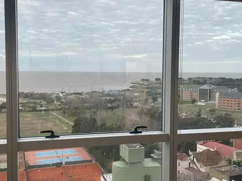 Libertador casi Melo oficinas con vista al rio oficina 500 m2 alquilada, con renta vigente