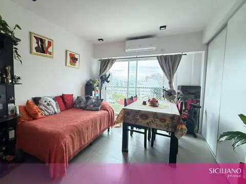 Departamento Monoambiente con 1 baño
