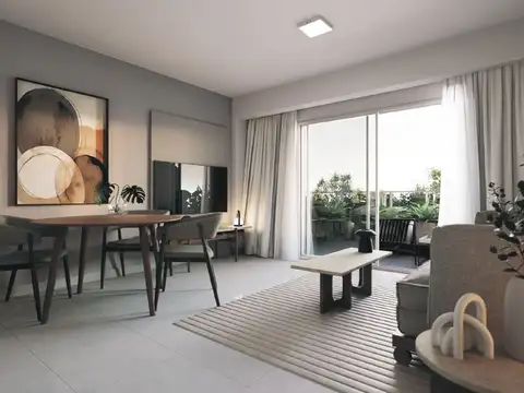 Departamento 3 ambientes con 2 baños