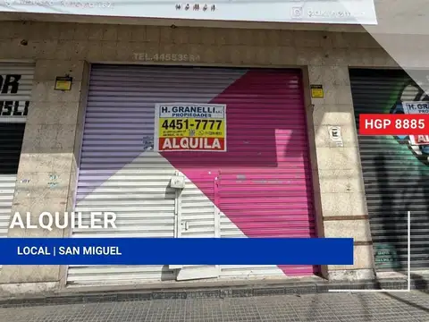 Local - alquiler - argentina, san miguel - maestro ferreyra 1877