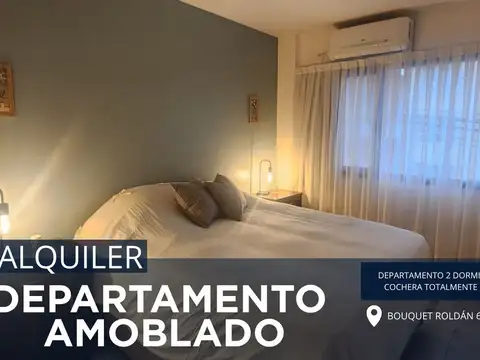 ALQUILER DPTO 2 DORMITORIOS AMOBLADO-NQN.