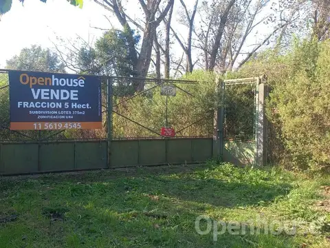 VENTA 5 HAS PERMITE LOTEO 375 M2,  PEGADO A P. DEL ESTE