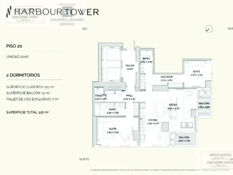Departamento en Venta en Puerto Madero, USD 790.000