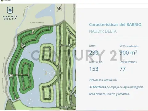 Terreno en Venta 26,76  mts Fondo