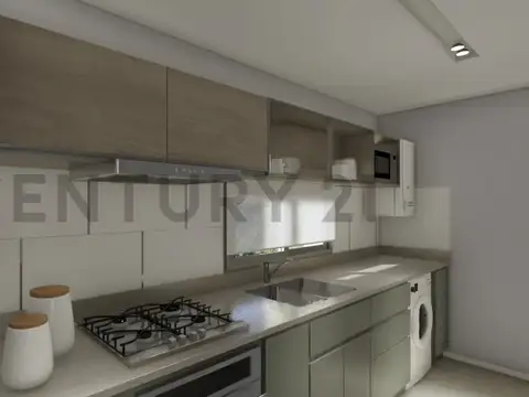 Departamento 3 ambientes con 1 baño