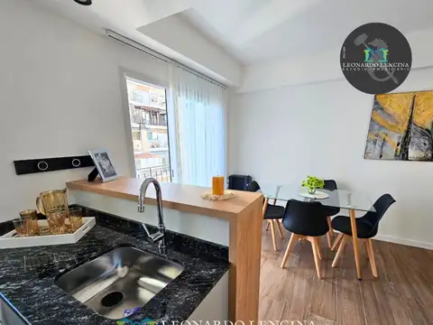 DEPARTAMENTO 2 AMB. AL FRENTE + BALCÓN Y PARRILLA