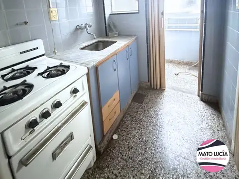 Departamento 2 ambientes con 1 baño