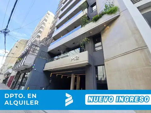 A Estrenar 1 Dormitorio en Alquiler con Parrilla en Balcón y Full Amenities: Entre Ríos 430