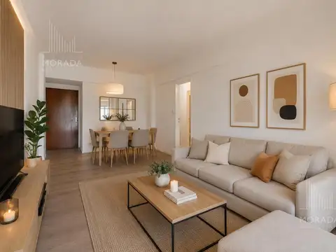 Departamento 4 ambientes con 2 baños