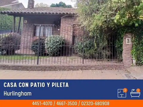Casa - Alquiler - Argentina, Hurlingham - Schumann 239
