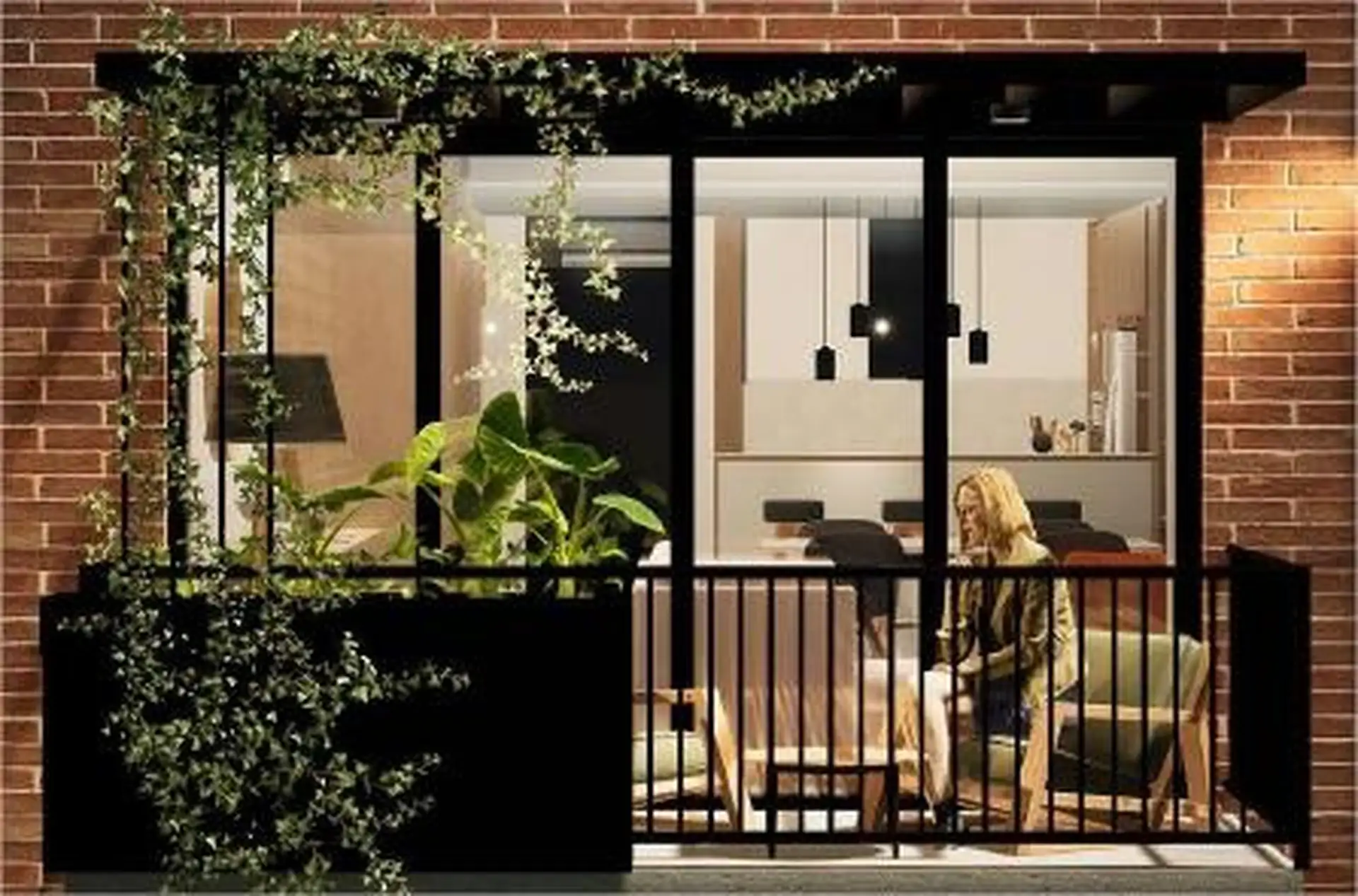 Departamento 3 amb, 89m² en La Perla Norte, con balcón y cocina integrada