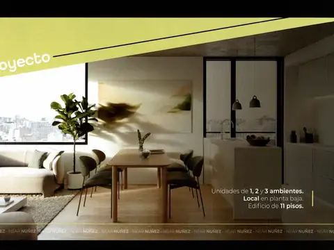 Departamento en Venta en Nuñez, USD 147.000