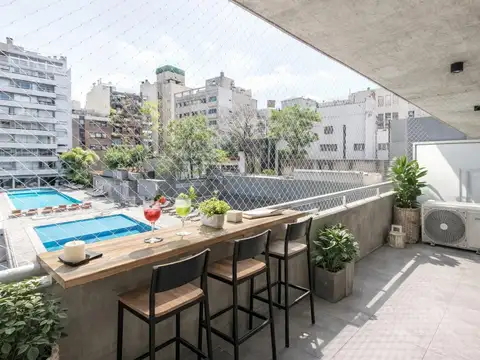 Amplio 2 Amb c/Coc. Edif Categ .Chacarita/Palermo/Colegiales