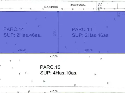 Terreno en Venta en Centro, USD 12.500