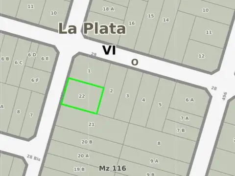 Lote en Venta Gonnet Ideal  Desarrollador 