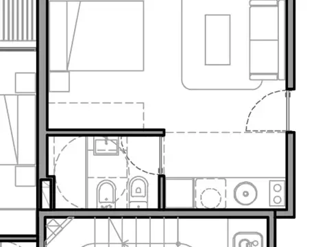 Departamento en Venta de Monoambiente
