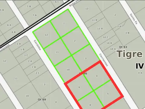 4 Lotes Para Desarrollo- Superficie de 10.000m²