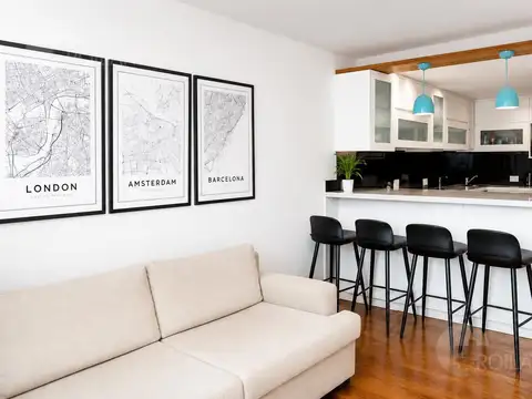 Alquiler Departamento 2 Ambientes Amoblado con Balcón y Amenities en Palermo