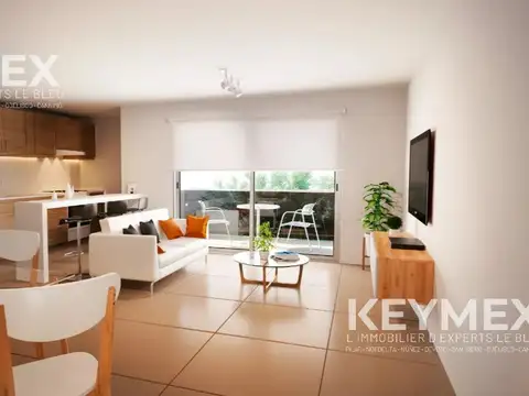 Departamento 3 ambientes con 1 baño