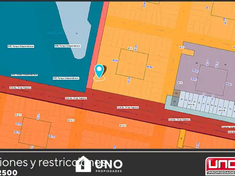 Terreno en Venta en Centro, USD 180.000