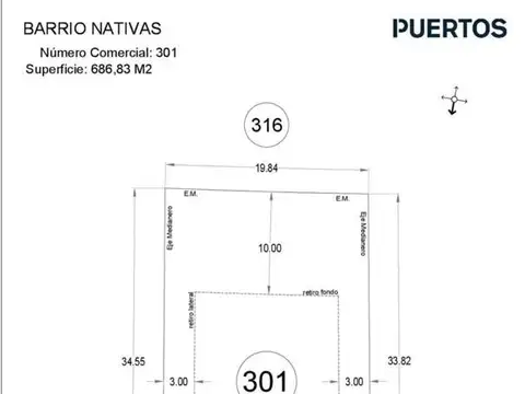 Casa en Venta en Puertos - Barrio Nativas, USD 335.000