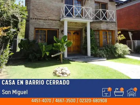Casa - Venta - Argentina, San Miguel - Gaspar Campos 2998
