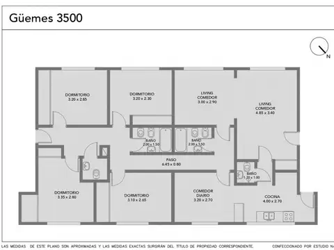 Departamento en Venta en Palermo, USD 243.000