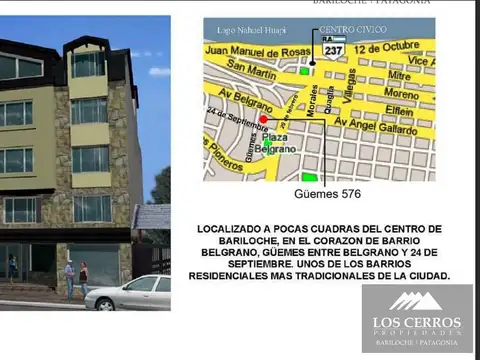 Departamento en Venta de 2 ambientes