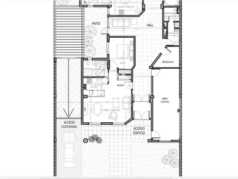 Departamento en Venta de 2 ambientes