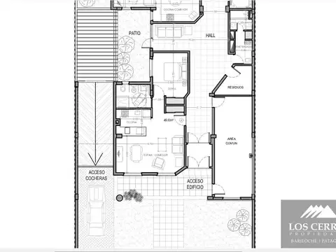 Departamento en Venta de 1 dormitorio