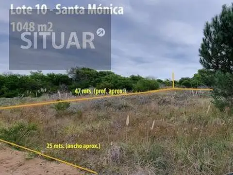 Terreno en Venta 25  mts Frente