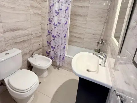 Departamento 2 ambientes con 1 baño