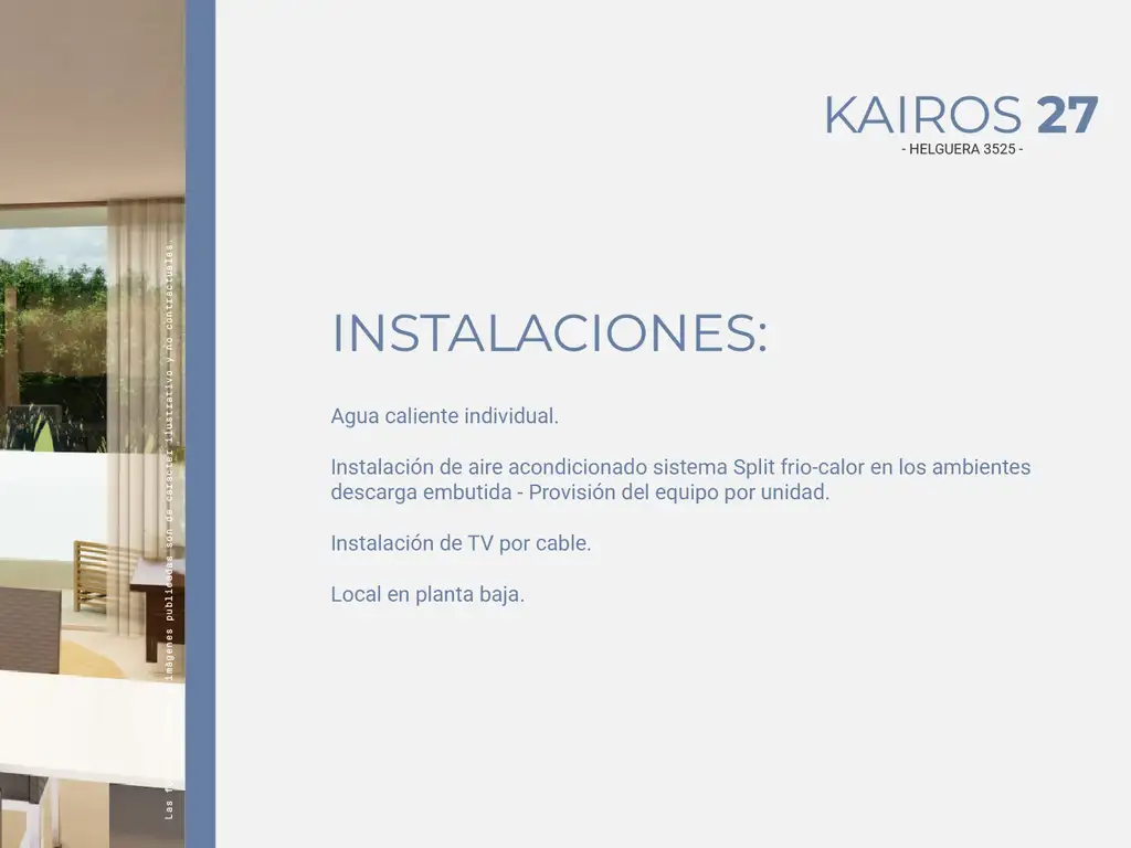 KAIROS 27 en Villa del Parque