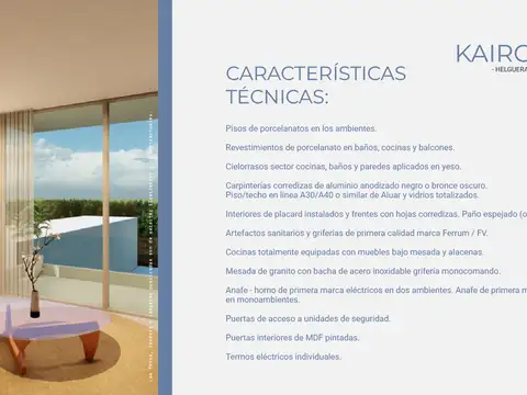 Departamento Monoambiente con 1 baño