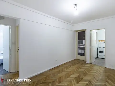 Departamento 2 ambientes en Palermo, interno