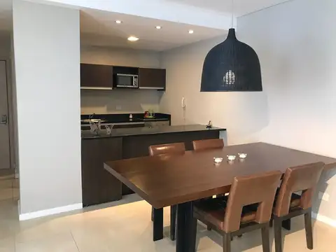 Departamento en Loft vista a la bahía con balcón