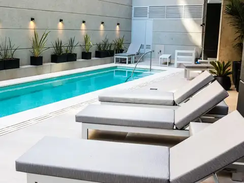 Departamento Monoambiente con Piscina, Solarium, Gimnasio, Parrilas, SUM, Laundry, Colegiales