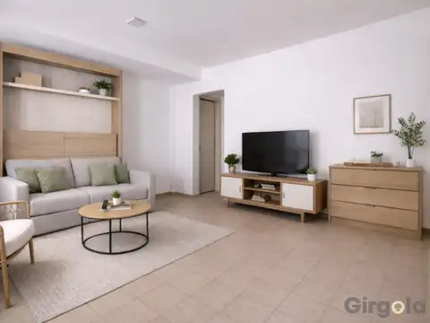 Venta de monoambiente con patio en Moreno