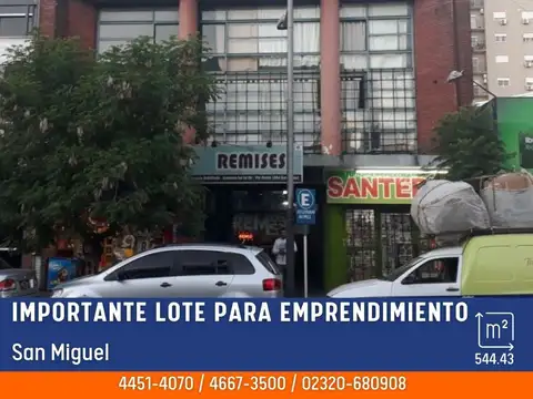 Terreno - Venta - Argentina, San Miguel - Avda. Presidente Peron 1882