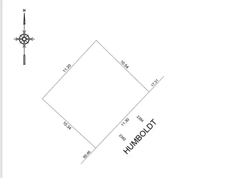 Terreno en Venta en Palermo Hollywood, USD 680.000