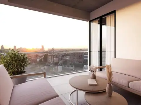 Departamento en construcción en Edificio Connect en piso 9