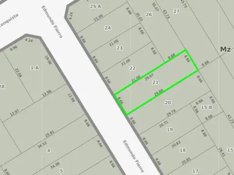 Terreno en Venta en Bernal, USD 70.000