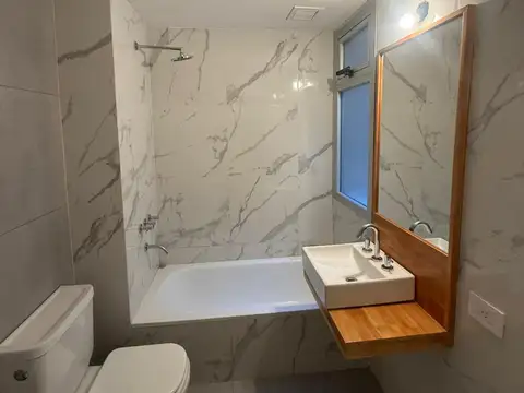 2 AMBIENTES A ESTRENAR, CON PATIO Y BALCON