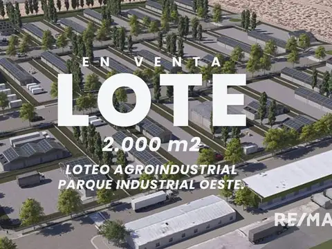 VENTA LOTE INDUSTRIAL