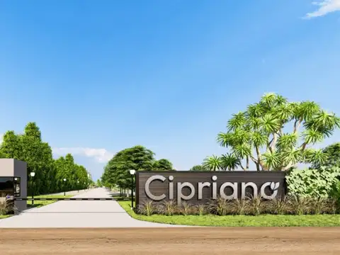 Lote en venta Barrio Cerrado Cipriano  - Alvear FINANCIADO