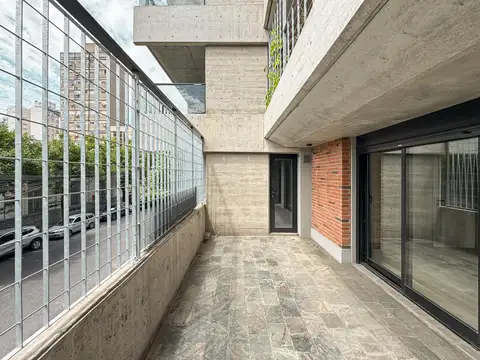 Departamento de 2 dormitorios con gran balcón terraza y amenities