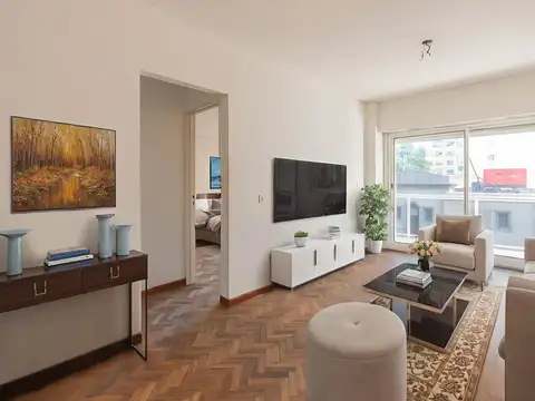 Departamento - 2 ambientes - balcon al frente - orientación norte